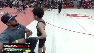 86 lbs Quarterfinal - Brodric Taylor, Steelclaw Wrestling Club vs Ransom Smith, Anacortes Hawkeyes Wrestling Club