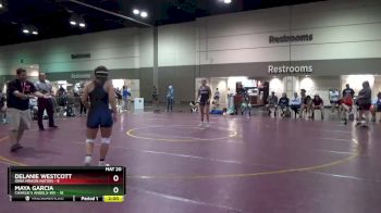 125 lbs Round 3 (16 Team) - Delanie Westcott, Iowa Minion Nation vs Maya Garcia, Charlie`s Angels-WV