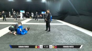 FERNANDA PONTES vs BARBARA FRANCO 2026 CBJJE Brazilian Jiu-Jitsu Championship