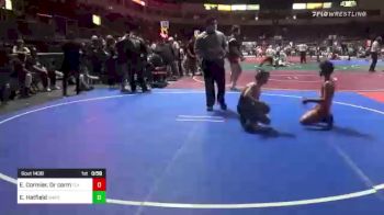 88 lbs Consolation - Eddie. Or Eddieshiloh Cormier. Or Cormier Higgins, Team Aggression vs Elijah Hatfield, Umpqua WC