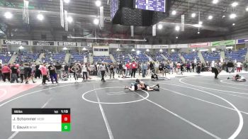 95 lbs Final - Jaydyn Schommer, Nebraska Boyz vs Travis Gauvin, Bear Cave WC