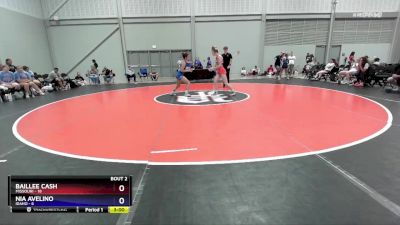 105 lbs Round 1 (6 Team) - Baillee Cash, Missouri vs Nia Avelino, Idaho