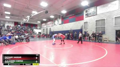 175 lbs Cons. Round 1 - Alejandro Cortez, Central Union vs Zachary Haggar, Valhalla