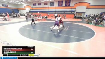 197 lbs Champ. Round 2 - Anthony Fernandez, Rhode Island vs Daniel Benoit, Ozarks