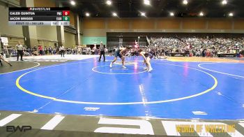 160 lbs Round Of 64 - Caleb Quintua, Petaluma WC vs Jacob Briggs, Elk Grove