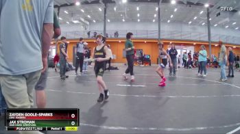 65 lbs 2nd Place Match - Zayden Goole-sparks, LWC: Raiders vs Jax Stroman, War Hawk Wrestling