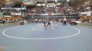 100 lbs Cons. Round 1 - Mia Pulley, Lyons HS vs Makinzie Tiller, Gypsum-Southeast Of Saline HS