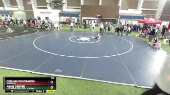 49 lbs Champ. Round 2 - Ridge Deeter, Sanderson Wrestling Academy vs Deklan Mondragon, Ravage WC