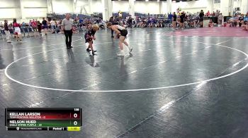 138 lbs Round 8 (10 Team) - Nelson Hued, Eagle Empire Purple vs Kellan Larson, Team Montana Willston