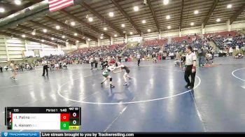 105 lbs Cons. Round 1 - Isabella Patino, Grantsville Wrestling Club vs Alicia Hansen, Salt Lake City