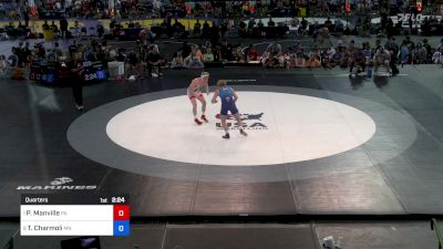 144 lbs Quarters - Pierson Manville, PA vs Tyson Charmoli, MN