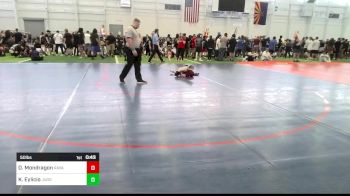 50 lbs Semifinal - Deklan Mondragon, Ravage WC vs Krew Eylicio, Juggernaut WC