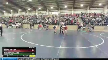 129 lbs Champ. Round 1 - Robert Wallace, Corner Canyon vs Bryce Tietjen, Maple Mountain High School