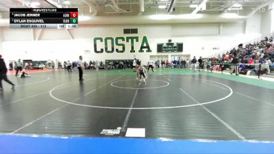 113 lbs Quarterfinal - Jacob Jenner, Wilson/Long Beach vs Dylan Esquivel, El Dorado