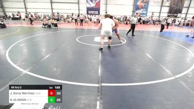 220 lbs Rr Rnd 2 - John Garay Martinez, Ground Up USA vs BRANDON GLISSON, Attrition Wrestling White