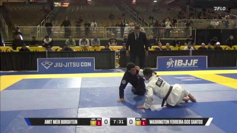 Washington Ferreira Dos Santos vs Amit Meir Burshtein 2025 Pan Jiu Jitsu IBJJF Championship