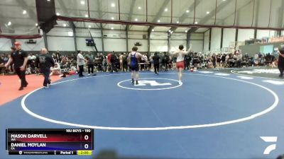 190 lbs Champ. Round 1 - Mason Darvell, WA vs Daniel Moylan, CA