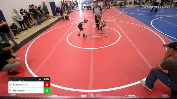 70 lbs Quarterfinal - Maverick Stewart, Checotah Matcats vs Ezra Stevenson, Claremore Wrestling Club