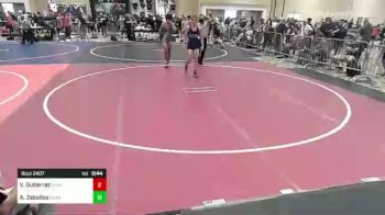 132 lbs Consi Of 64 #2 - Viviano Gutierrez, Savage House vs Aden Zeballos, Snake Pit