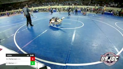 100 lbs Consi Of 8 #1 - Katelyn Patterson, Cache Wrestling Club vs Camila Bohon, PC Takedown