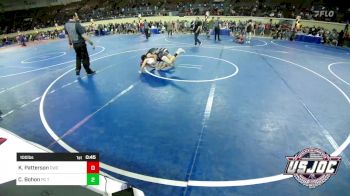 100 lbs Consi Of 8 #1 - Katelyn Patterson, Cache Wrestling Club vs Camila Bohon, PC Takedown