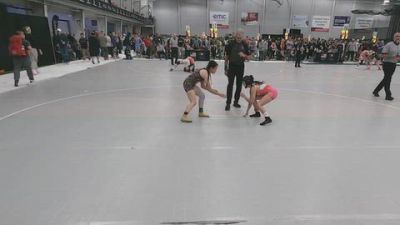 100 lbs Champ. Rd Of 32 - Lilly Lundy, Motown Wrestling vs Kailani Huynh, All American Wrestling Club