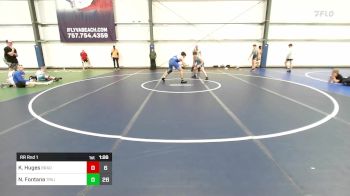 160 lbs Rr Rnd 1 - Kamdyn Huges, Brady Strong vs Noah Fontana, Triumph Black