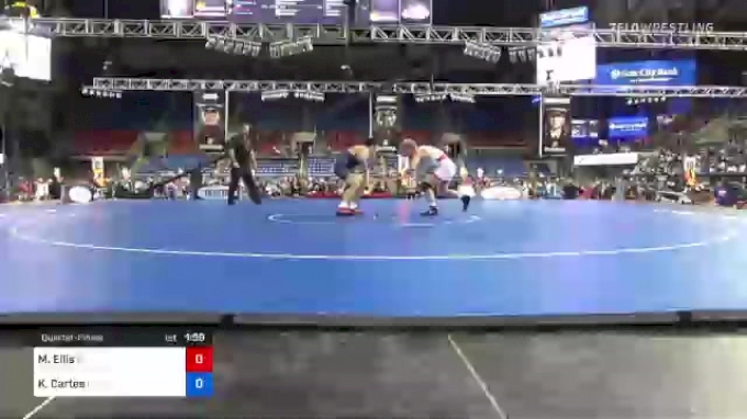 195 lbs Quarterfinal - Mason Ellis, Alabama vs Kayden Cartee, California