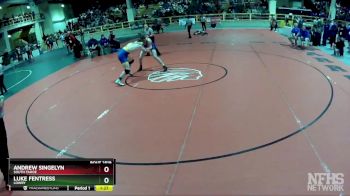 165 lbs Semifinal - Luke Fentress, Lowry vs Andrew Singelyn, South Tahoe