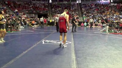 1A-175 lbs Champ. Round 2 - Lane Mitchell, Lawton-Bronson vs Max Reed, North Mahaska