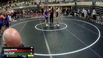 215 lbs Round 3 (4 Team) - Tyson Martin, LaCrosse Aquinas vs Ethan Kuennen, Decorah