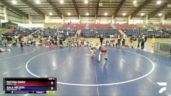 105 lbs Round 2 (4 Team) - Payton Gines, Utah 2 vs Gala Nelson, New Mexico