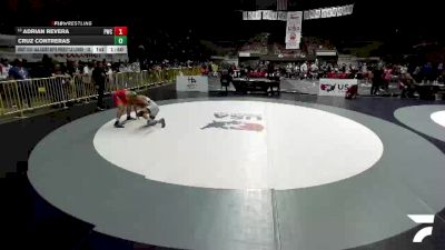 All Cadet Boys Freestyle Lower - 138 lbs Champ. Round 2 - Adrian Revera, Patriot Wrestling Club vs Cruz Contreras