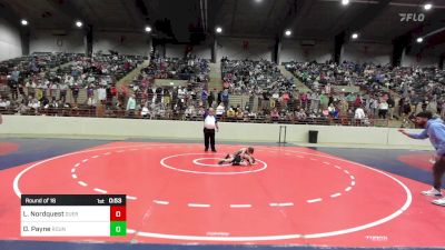 51 lbs Round Of 16 - Logan Nordquest, Guerrilla Wrestling Academy vs Duke Payne, Roundtree Wrestling Academy