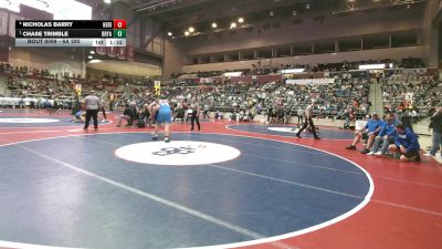 6A 285 lbs Semifinal - Chase Trimble, Bryant vs Nicholas Barry, Heritage