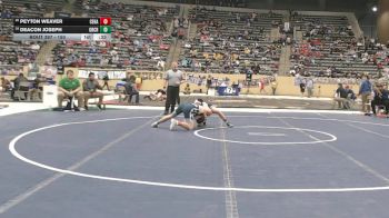 150 lbs Cons. Round 1 - Deacon Joseph, Great Crossing vs Peyton Weaver, Central Hardin