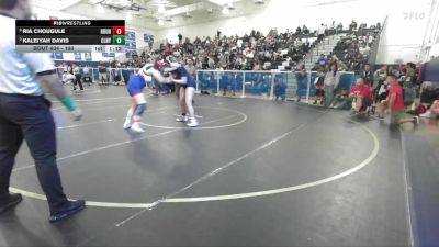 190 lbs Semifinal - Ria Chougule, Redondo Union vs Kaleiyah Davis, Colony