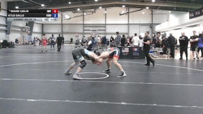 80 kg Champ. Rd Of 16 - Duane Leslie, Inland Northwest Wrestling Training Center vs Kyle Gallo, Funky Monkey