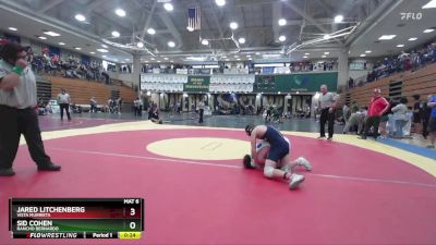 126 lbs 5th Place Match - Jared Litchenberg, Vista Murrieta vs Sid Cohen, Rancho Bernardo