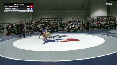 65 lbs Cons. Round 2 - Alek VanBebber, Central Coast Regional Training Center vs Richard Murillo, West Coast Regional Training Center
