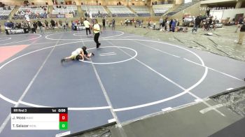 66 lbs Rr Rnd 3 - Jacob Moss, Maverick Elite Wrestling vs Teago Salazar, Wesley WC