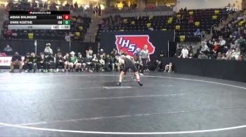 150 lbs Consolation Wb - Owin Koethe, Iowa City, West vs Aidan Ehlinger, Linn-Mar