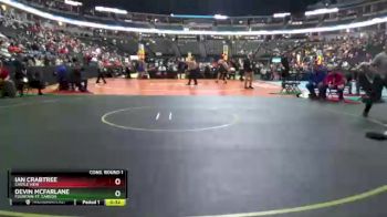 170 lbs Cons. Round 1 - Devin Mcfarlane, Fountain-Ft. Carson vs Ian Crabtree, Castle View