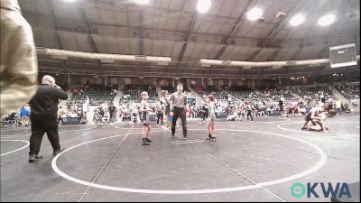 67 lbs Consi Of 8 #2 - Gannon Kerr, Broken Arrow Wrestling Club vs Fisher White, Jacket Wrestling Club