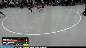 92 lbs Quarterfinal - Bryce Ragland, Jflo Trained vs Ej Turner Jr, Hurricane Wrestling Academy