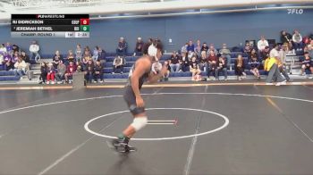 184 lbs Champ. Round 1 - Jeremiah Bethel, Briar Cliff (Iowa) vs Rj Didrickson, Colorado State University - Pueblo