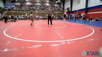 58 lbs Semifinal - Colton Tecumseh, Mojo Grappling Academy vs Cooper Carlton, Cowboy Wrestling Club