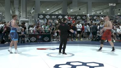 97 kg Champ. Rd Of 32 - David Calkins Jr, BTSLA/ Titan Mercury Wrestling Club vs MacAron Kukowski, Minnesota Storm