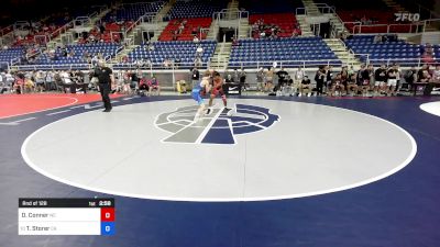 132 lbs Rnd Of 128 - Devon Conner, NC vs Tas Storer, CA