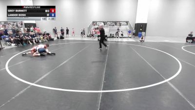 126 lbs Grey Burnett, Ohio Scarlet vs Lander Bosh, Utah